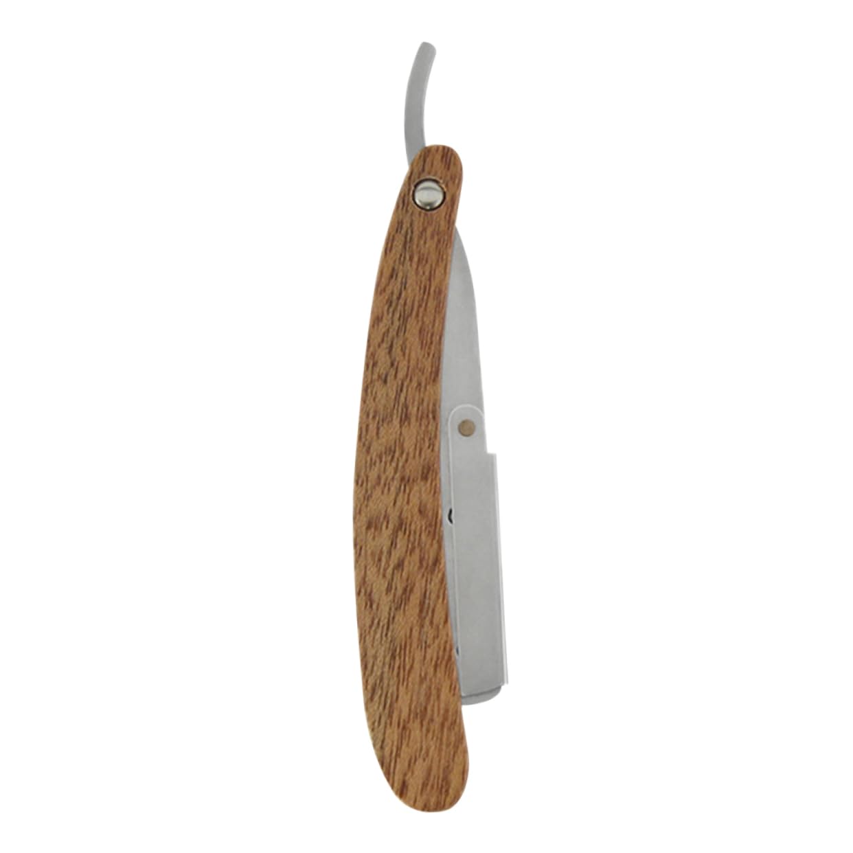 Premium Rosewood Folding Manual Razor Stand for Men | Barber & Salon Shaver Holder | Durable Wooden Razor Organizer (Blade Not Included) | Perfect for Home Grooming, Professional Barbershops & Travel Shaving Kits