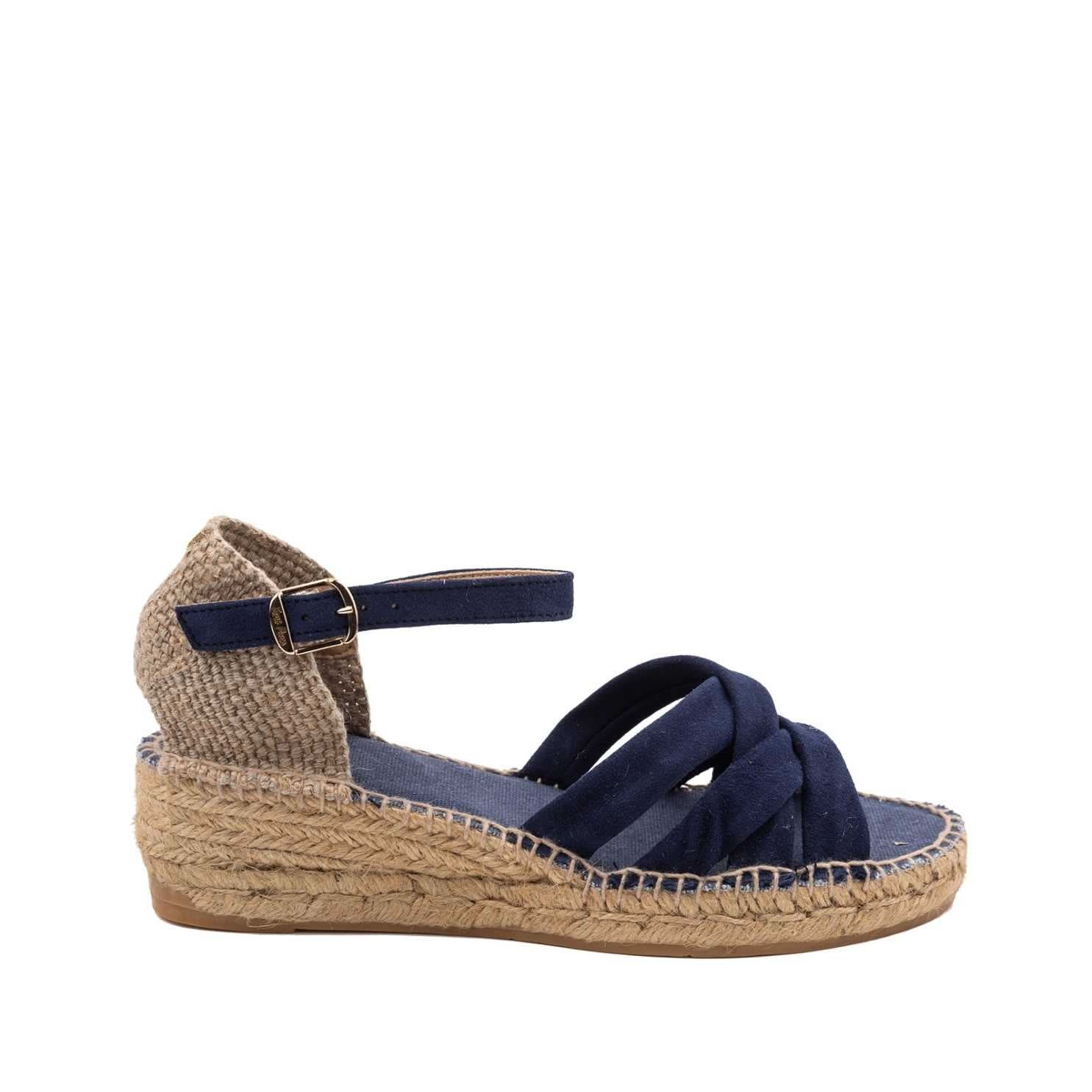 Women's Plain Suede Leather Wedge Espadrilles - Comfortable Casual Summer Shoes for Beach, Vacation & Everyday Wear | Buma A