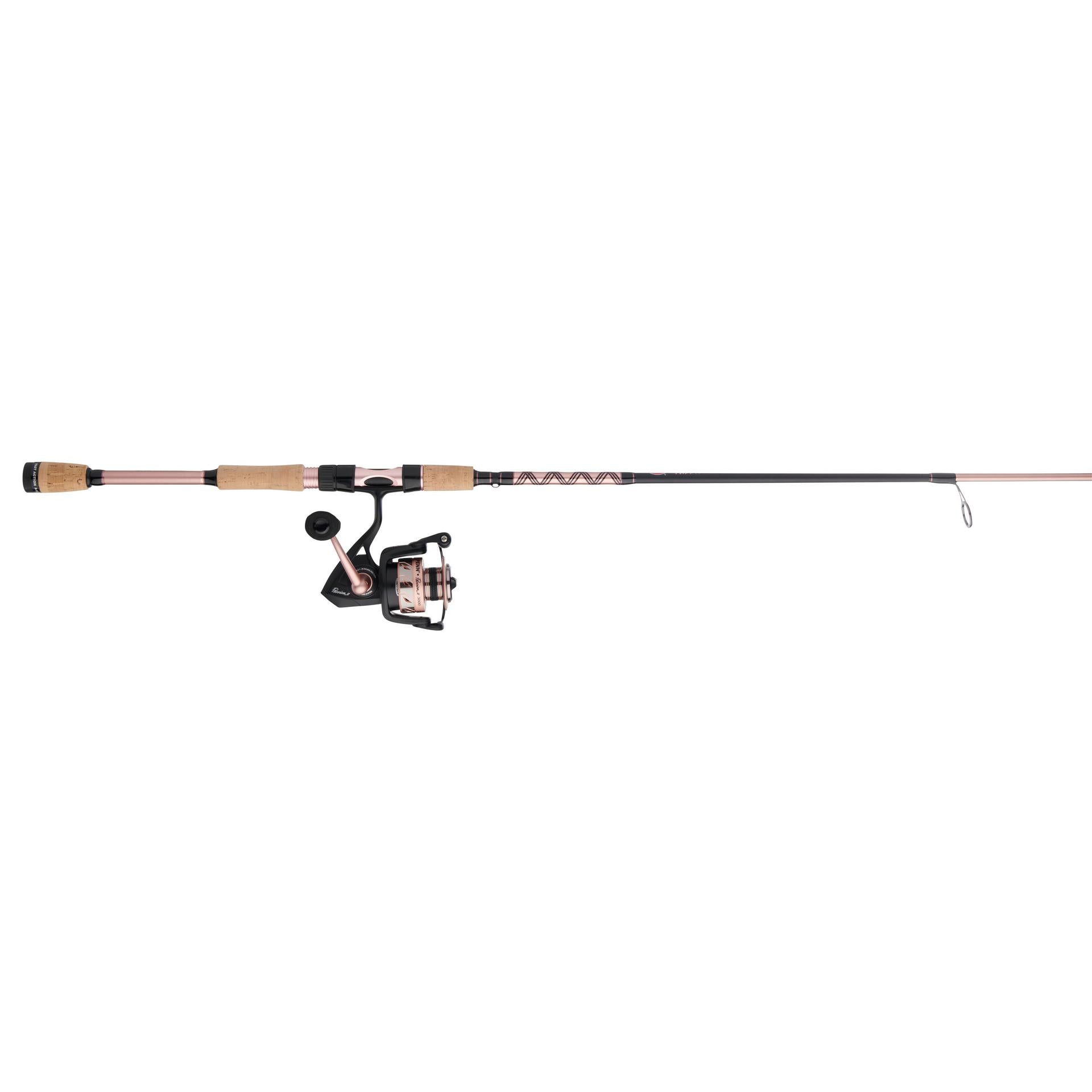 Passion® II Spinning Rod and Reel Combo - Lightweight Fishing Gear for Freshwater & Saltwater Anglers - Perfect for Bass, Trout, and Walleye Fishing