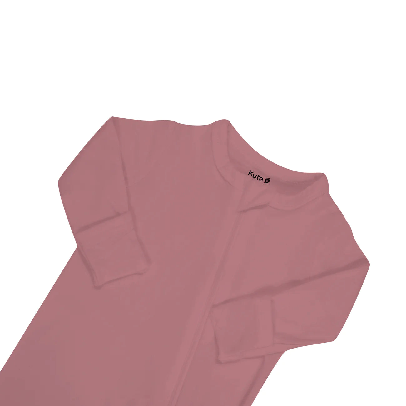 Soft Zippered Footie Pajamas for Baby Girls - Dusty Rose Color | Cozy & Comfortable Sleepwear for Infants & Toddlers | Perfect for Nursery, Bedtime & Winter Wear
