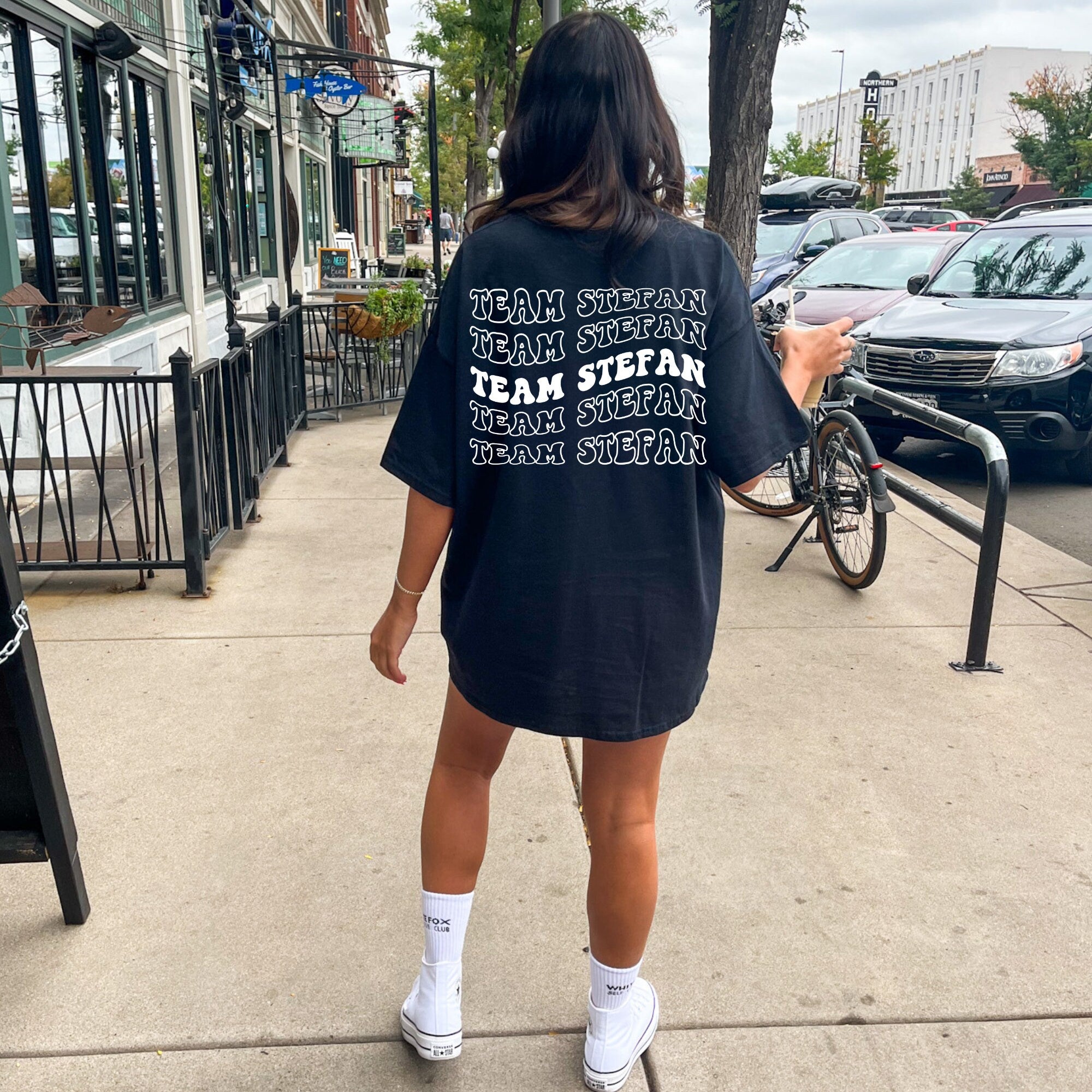 Stefan Salvatore T-Shirt | The Vampire Diaries TVD Fan Merch | Team Stefan & Salvatore Brothers Collection | Perfect Gift for Mystic Falls Lovers | Casual Wear & Cosplay Outfit