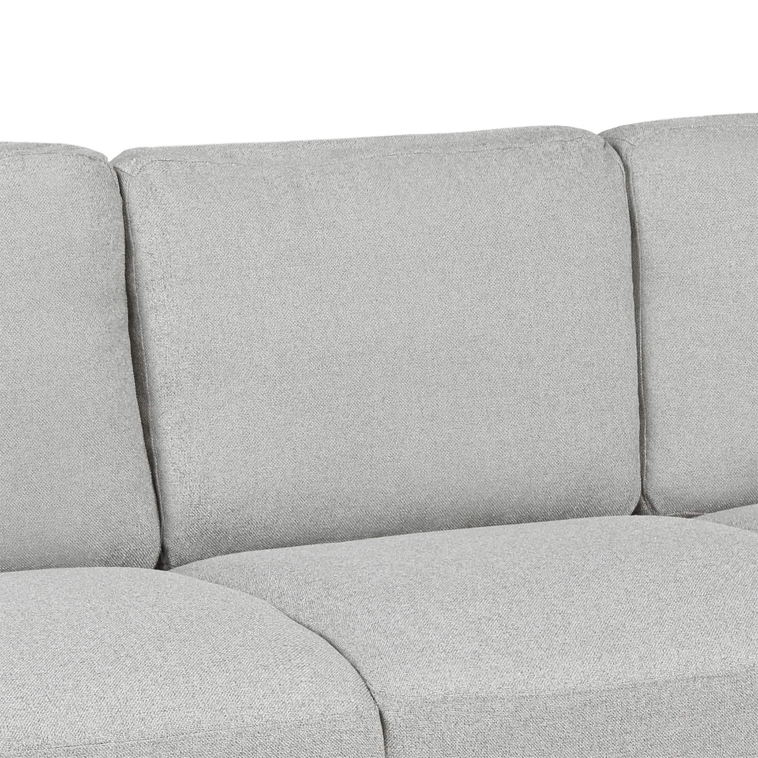 Merax 3-Seat Upholstered Sofa - Modern Linen Fabric Couch for Living Room | Comfortable Lounge Furniture for Home, Apartment & Office Waiting Area