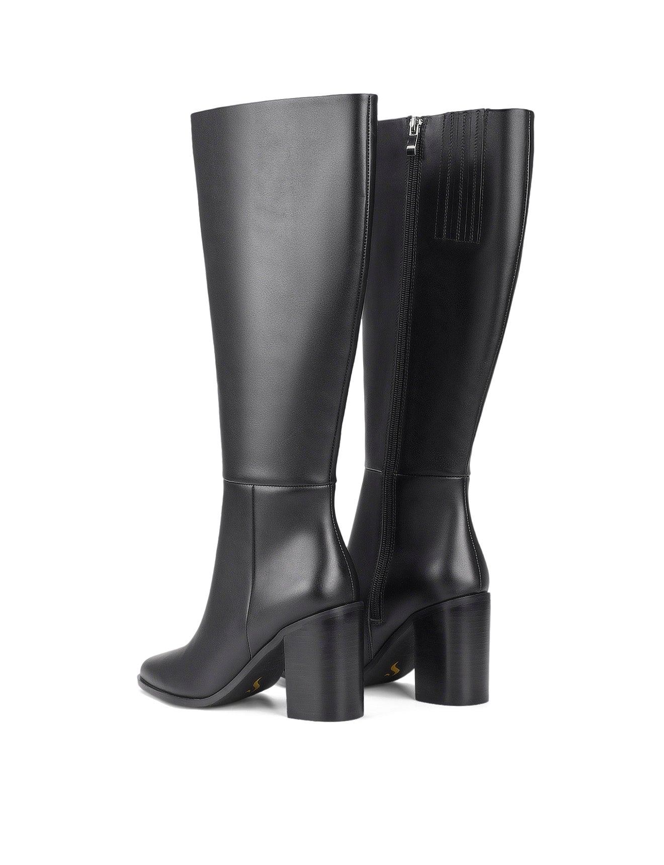 Premium Ridley Long Boots for Women - Genuine Black Leather Riding Boots for Equestrian, Motorcycle & Fashion Outfits