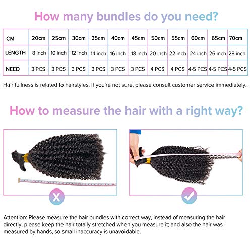 Premium Brazilian Virgin Human Hair Extensions - 26 Inch Curly Weft 3Pcs/Lot (300g) for Natural-Looking Volume & Length - Perfect for Braiding, Sew-in Weaves & Protective Styles