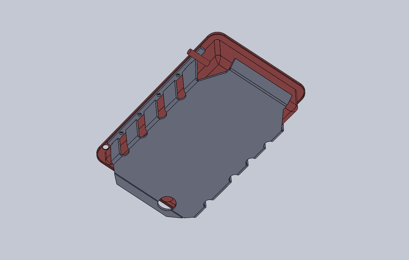 Transmission Oil Pan Skid Plate Compatible with AW4 - Heavy Duty Protection for Off-Road & Jeep Adventures