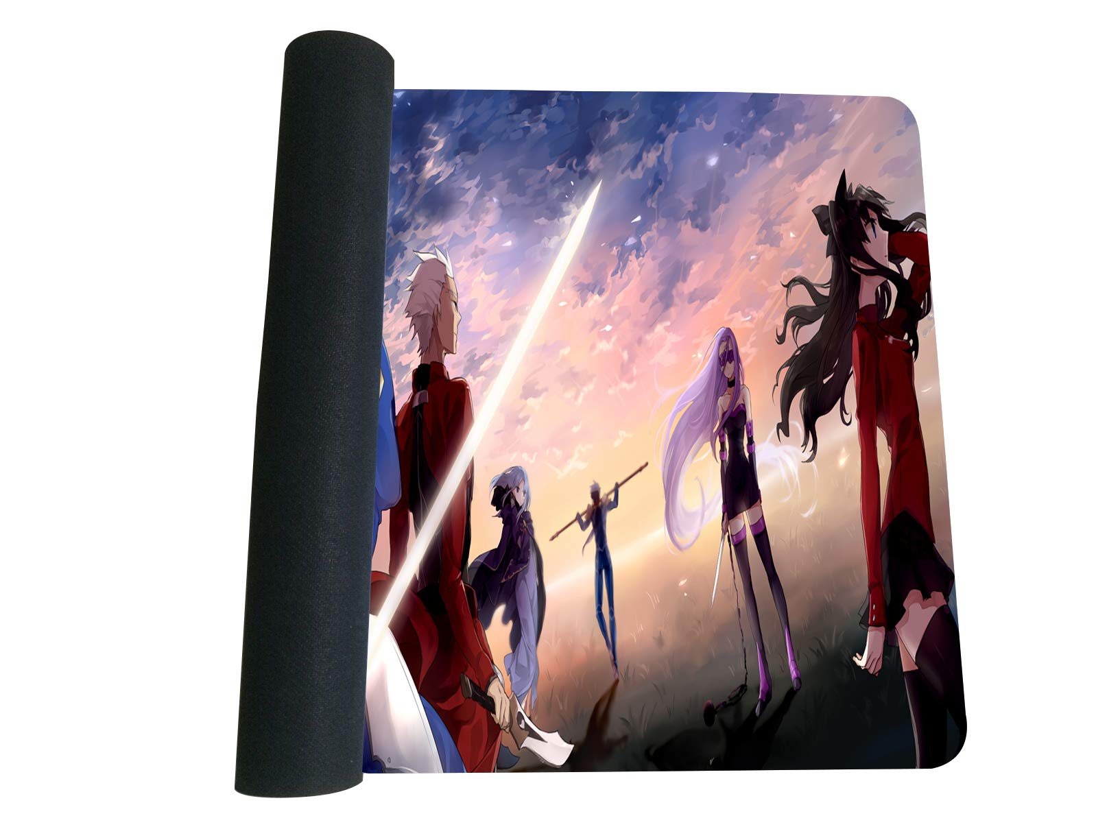 Fate Stay Night Anime Mouse Pad - Large Gaming Desk Mat for Keyboard & Mouse, Saber Alter Fate Grand Order Themed - Perfect for PC Gaming, Office Work & Anime Decor (269)