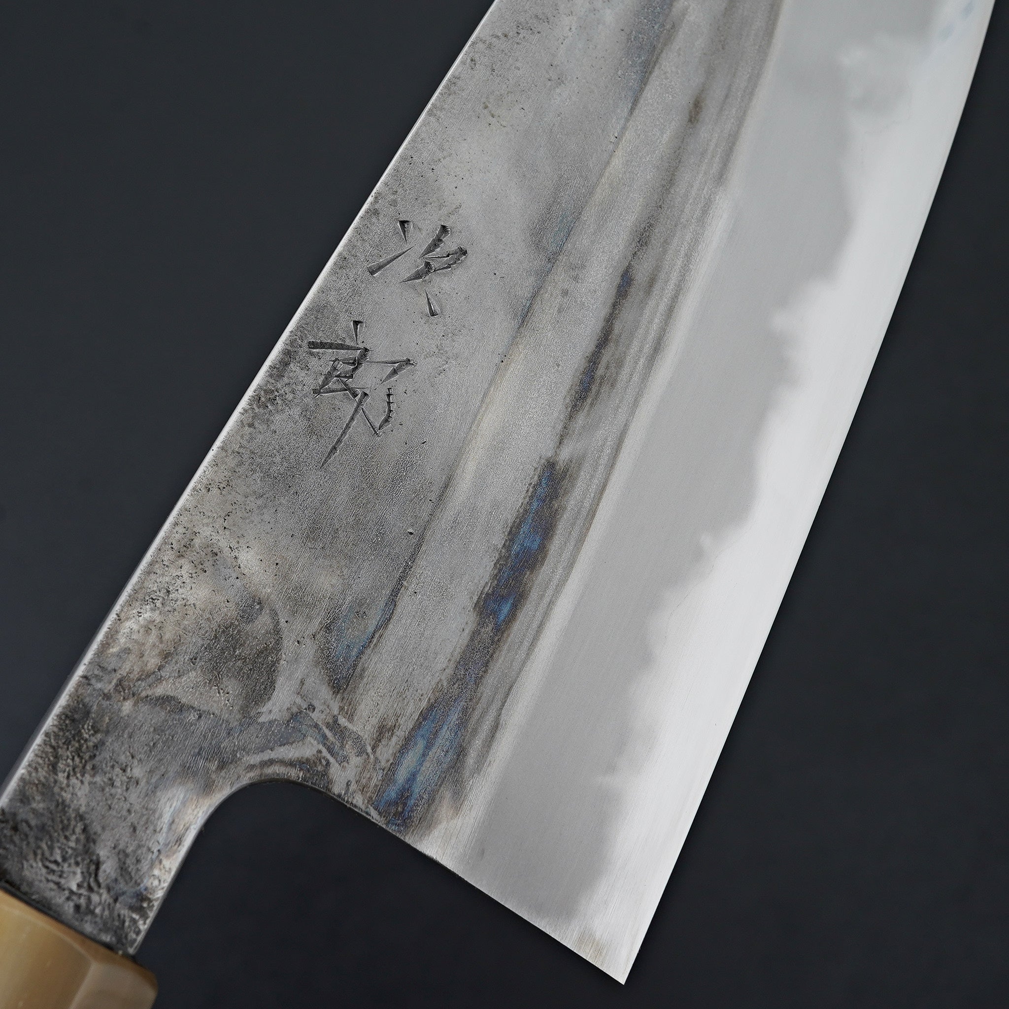 Premium Jiro Tsuchime Wa Santoku 180mm Japanese Chef Knife with Taihei Tagayasan Handle - Perfect for Slicing, Dicing & Precision Vegetable Cutting in Professional Kitchens & Home Cooking