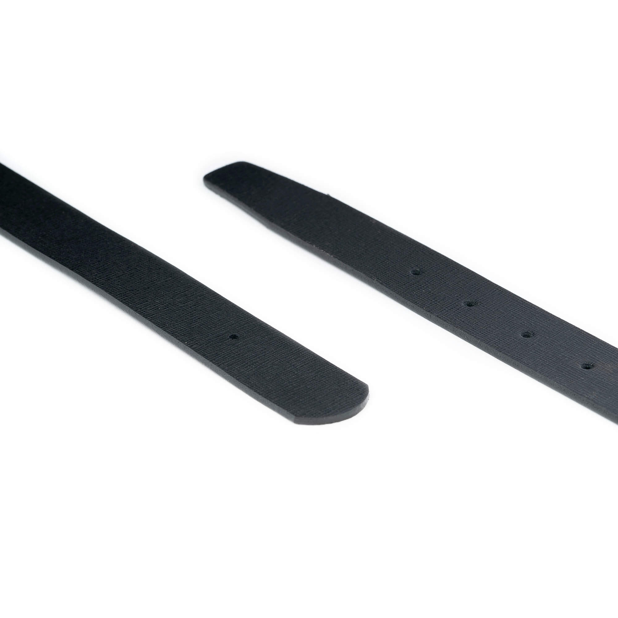 Louis Vuitton Belt Strap - Black Saffiano Leather Replacement Band for LV Buckles | Perfect for Casual, Business & Formal Outfits