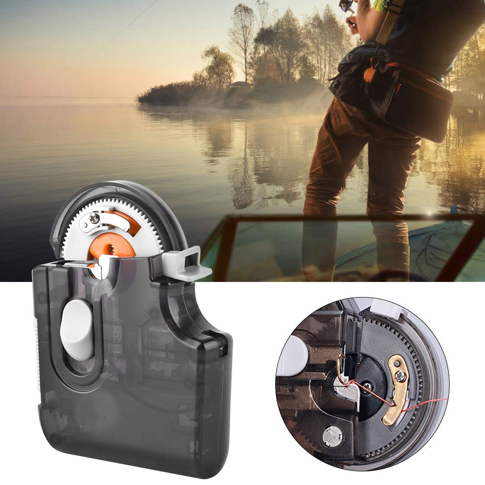 Electric Fishing Hook Tyer Machine - Automatic Fast Tying Tool for Fishing Hooks & Lines | Perfect for Saltwater, Freshwater & Fly Fishing Accessories