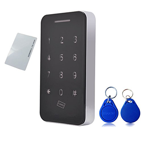 Electronic Cabinet Lock with Touch Keypad & RFID Keys - 5V DC Power Backup for Jewelry Box, Baby Proofing, Medicine Cabinet & Cupboard Security | Home, Office & Retail Use