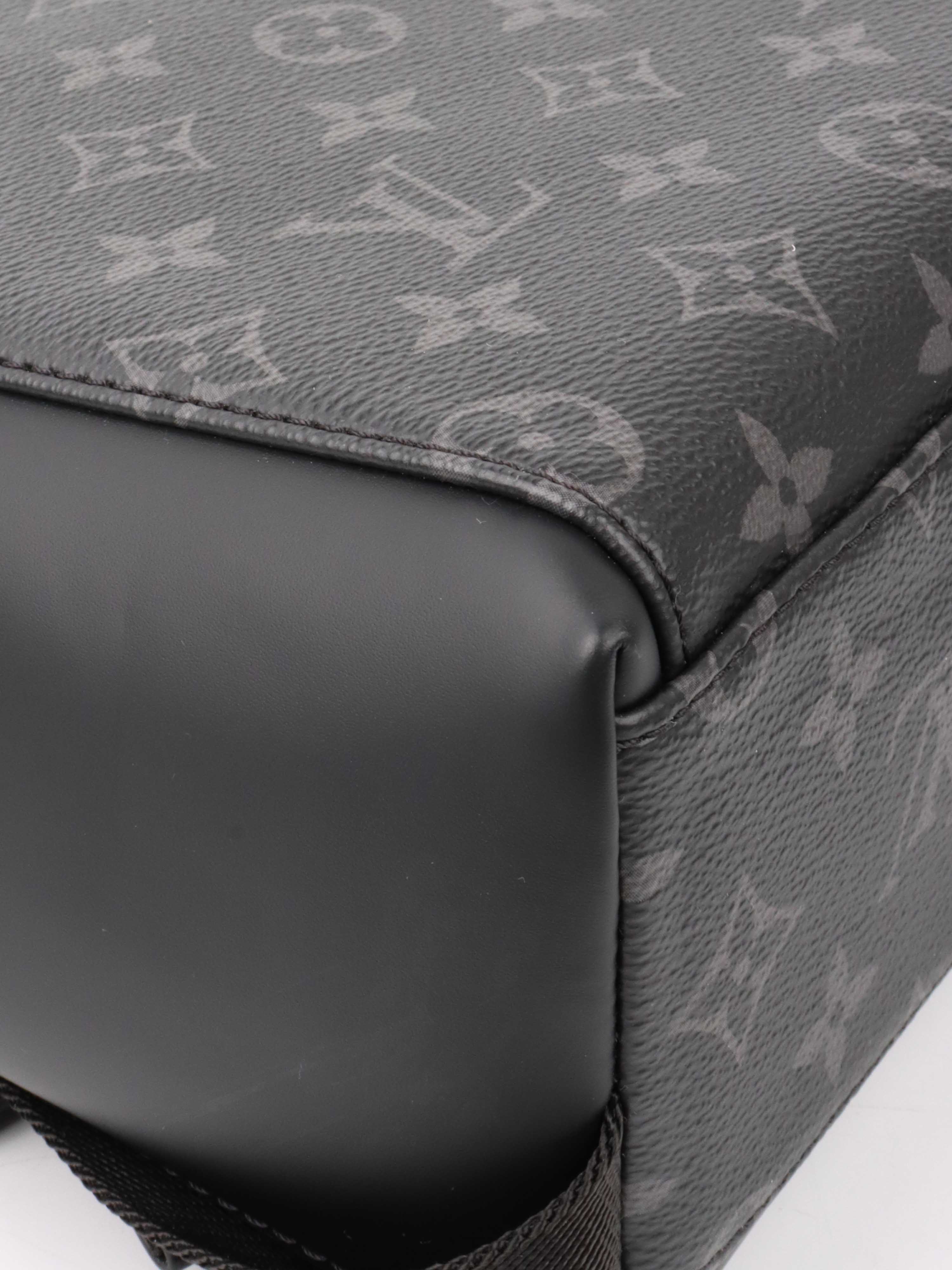 Louis Vuitton Monogram Eclipse Canvas Messenger Bag PM Voyager - Stylish Crossbody Bag for Men, Durable Designer Shoulder Bag for Work, Travel & Everyday Use