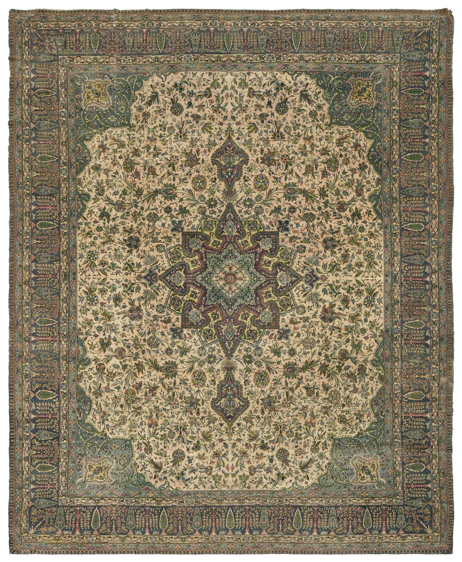 Antique Laristan Handwoven Traditional Persian Rug - JF8594 - Perfect for Living Room, Bedroom & Home Decor