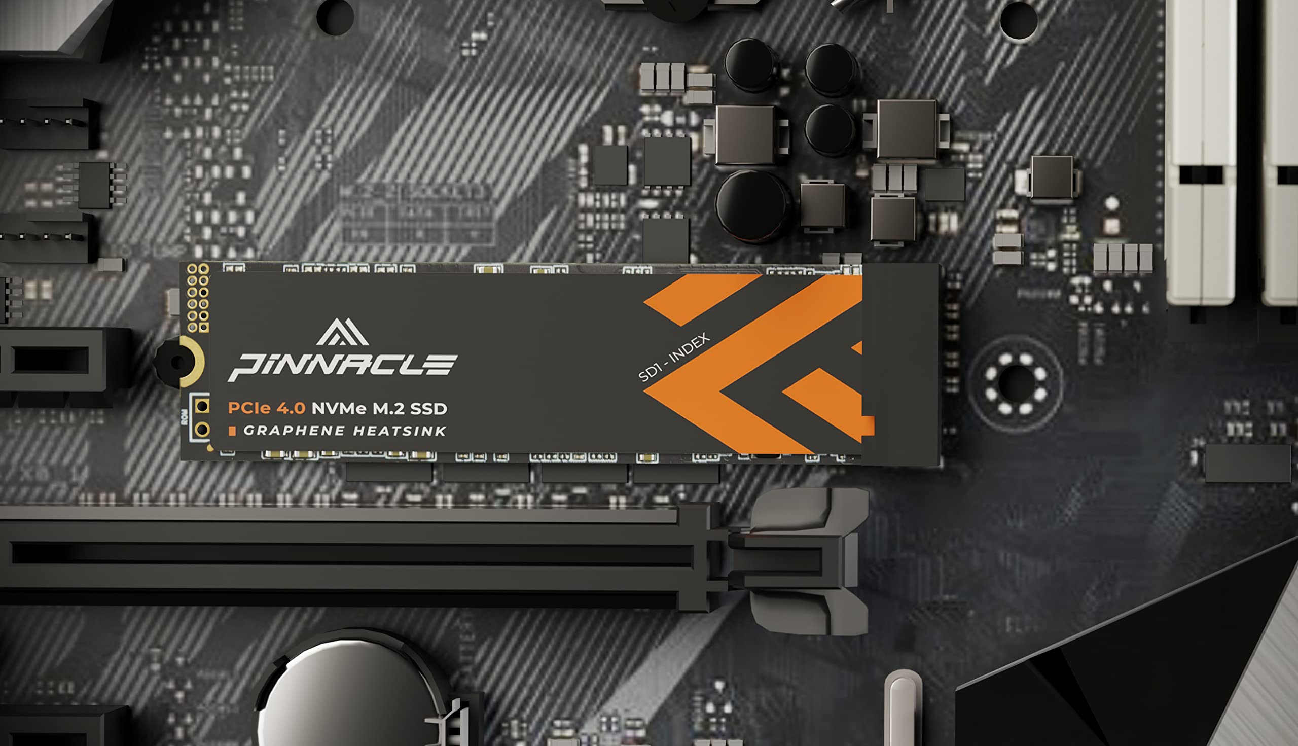 Timetec 1TB PCIe 4.0 NVMe M.2 SSD - Gen4x4 2280 Internal Solid State Drive with Graphene Cooling, 7000MB/s Read & 6000MB/s Write Speed, 3D NAND TLC, 1000TBW - Perfect for Gaming PCs, PS5 Pro, Laptops & Desktop Computers