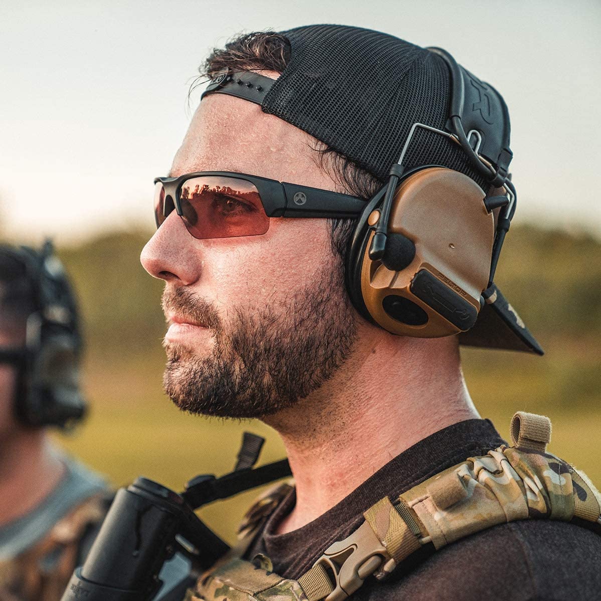 Magpul Helix Tactical Sunglasses – Military Ballistic Eyewear for Shooting & Outdoor Activities – Durable UV Protection Glasses for Men & Women – Perfect for Hunting, Range Training & Adventure Sports