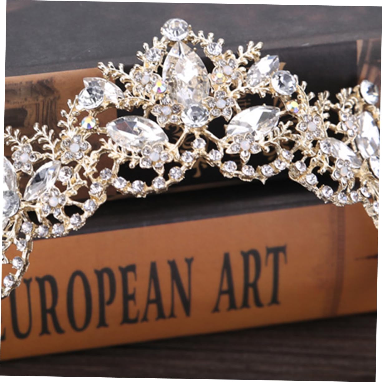Beavorty Rhinestone Bridal Tiara Crown for Women - Sparkling Wedding Hair Accessories for Bride, Bridesmaids, and Special Occasions | Perfect for Weddings, Prom, Pageants, and Formal Events