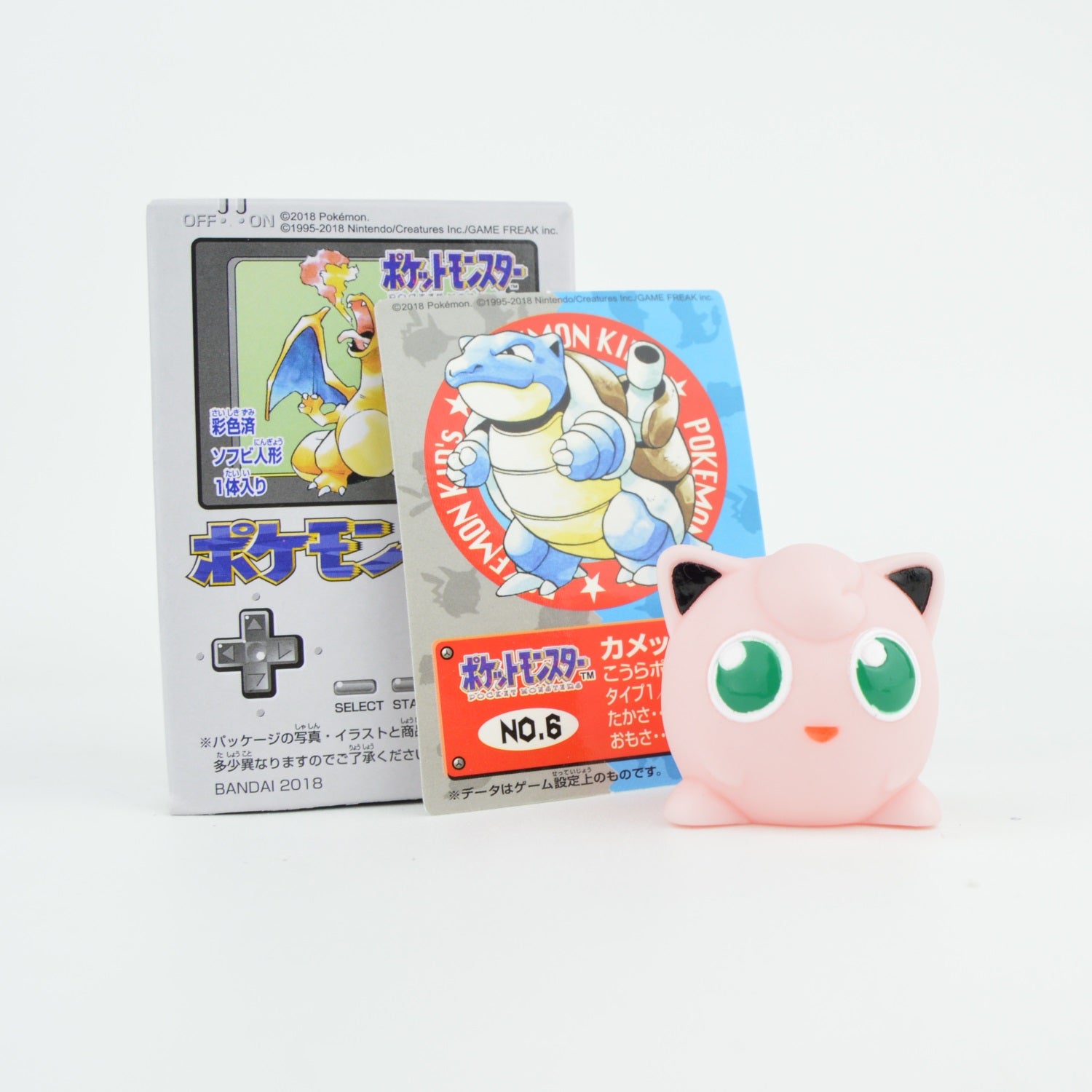 Original Pokemon 1st Gen Retro Finger Puppets - Bandai 1 Inch Mini Figures for Kids - Perfect for Storytelling, Playtime & Collectibles (Set of 6)