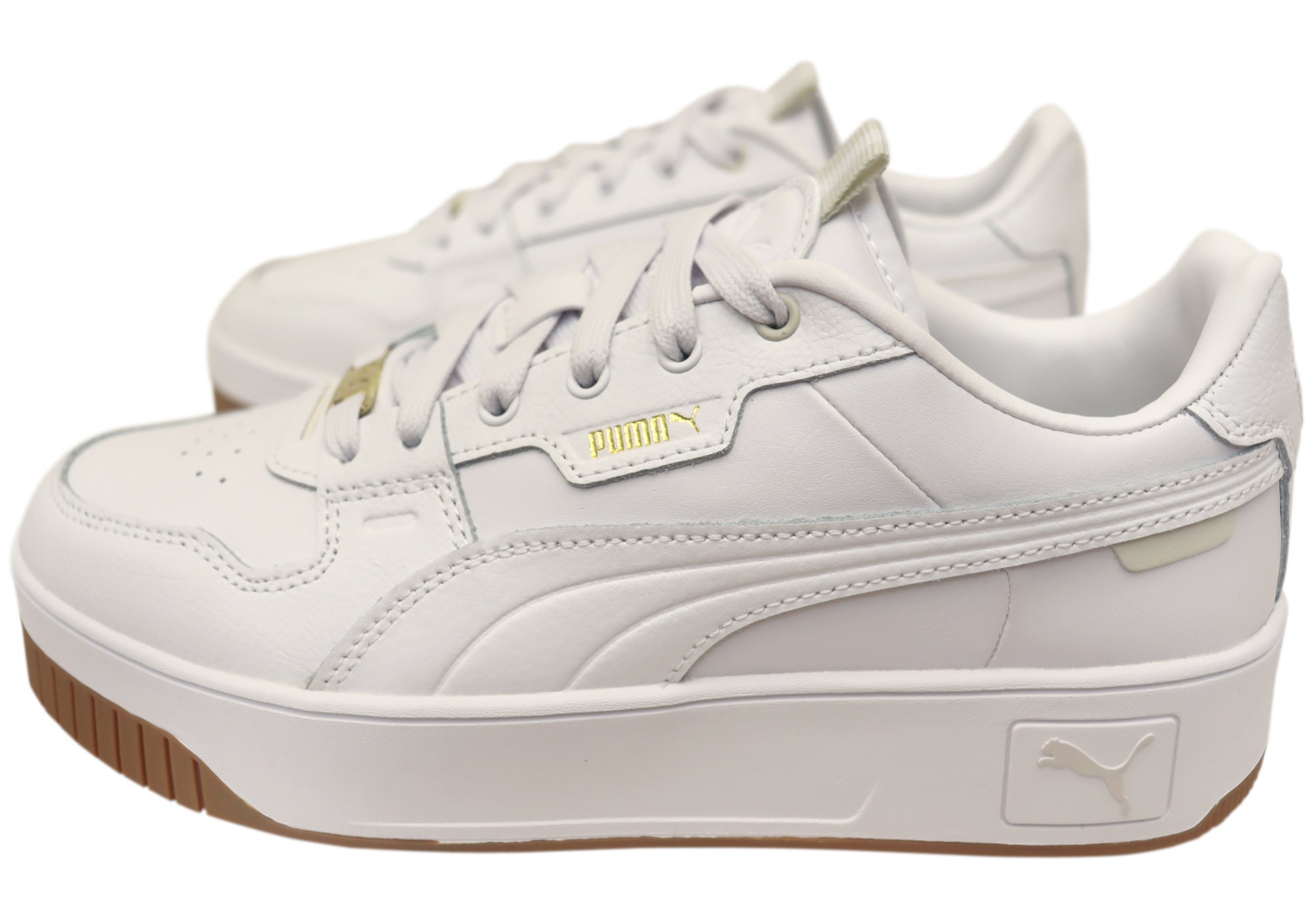Puma Women's Carina Street Lux Stylish Lace-Up Sneakers - Fashionable Athletic Shoes for Running, Walking & Casual Wear
