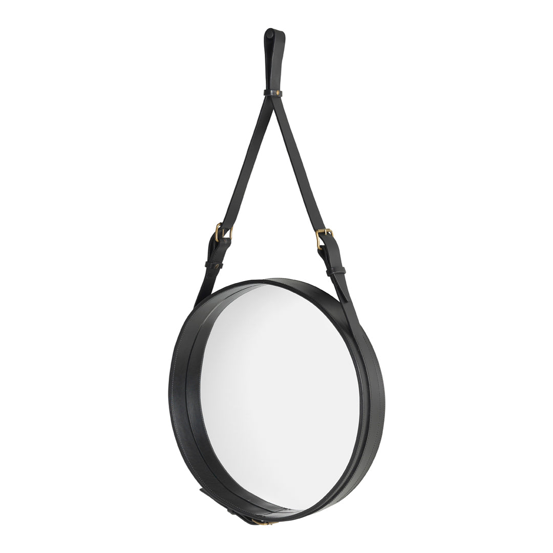 Stylish Circular Wall Mirror - Modern Home Decor for Living Room, Bedroom & Bathroom | Perfect for Vanity, Entryway & Interior Design