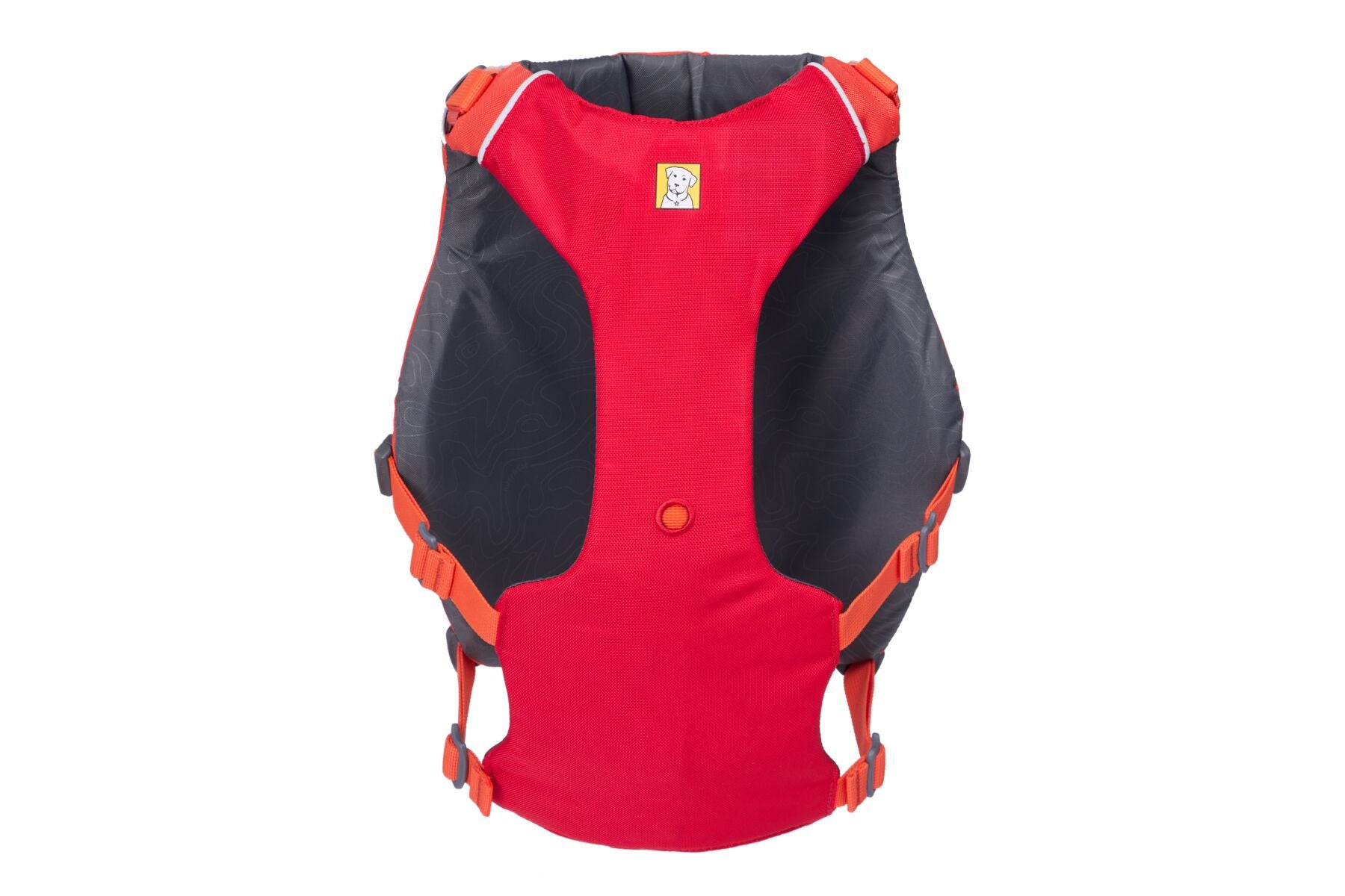 Ruffwear® Confluence™ Dog Life Jacket Harness - Bright Red (Tangelo Orange) for Swimming, Boating & Water Safety | Durable Pet Floatation Vest for Active Dogs