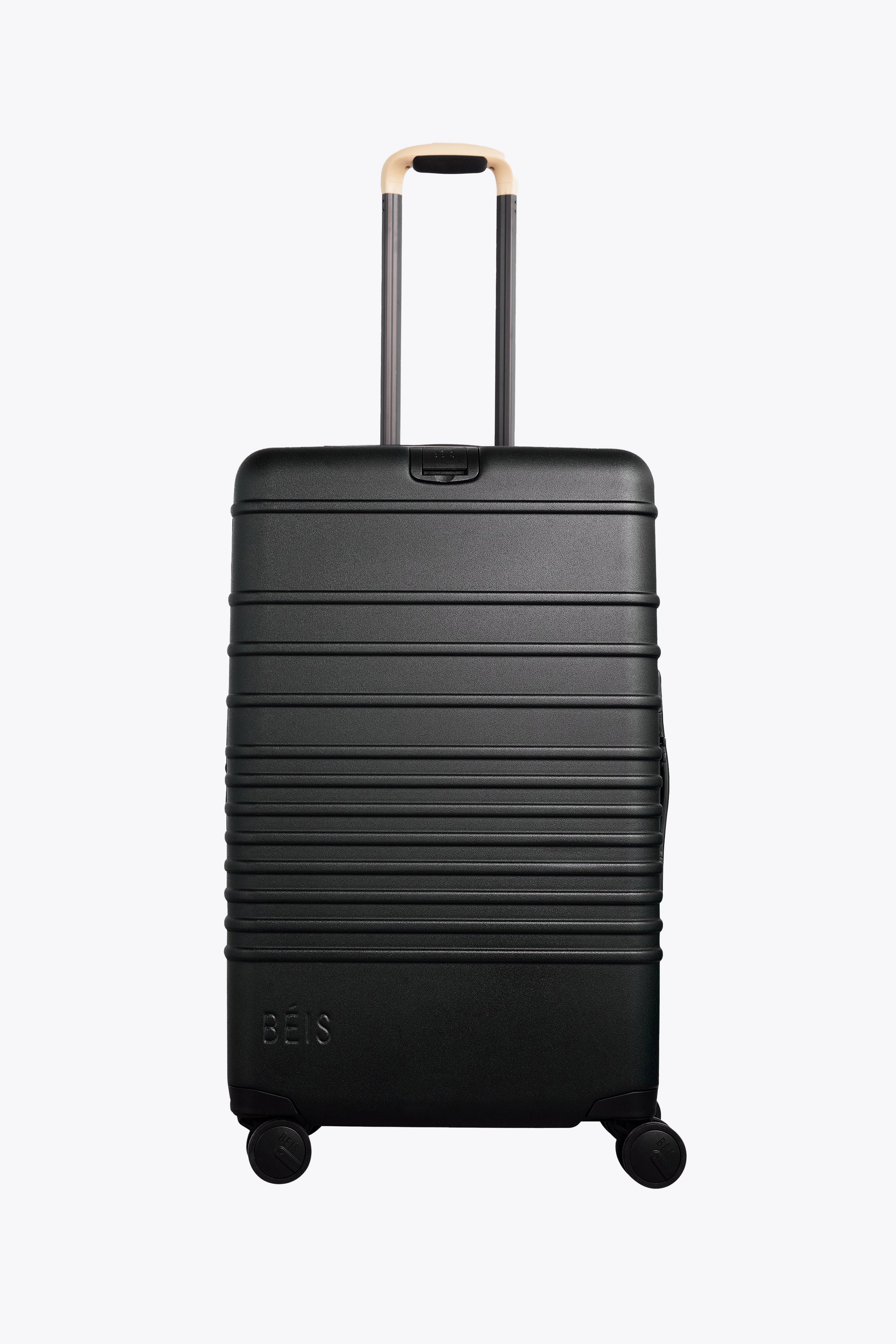 Black The Medium Check-In Roller Luggage - Perfect for Air Travel & Business Trips