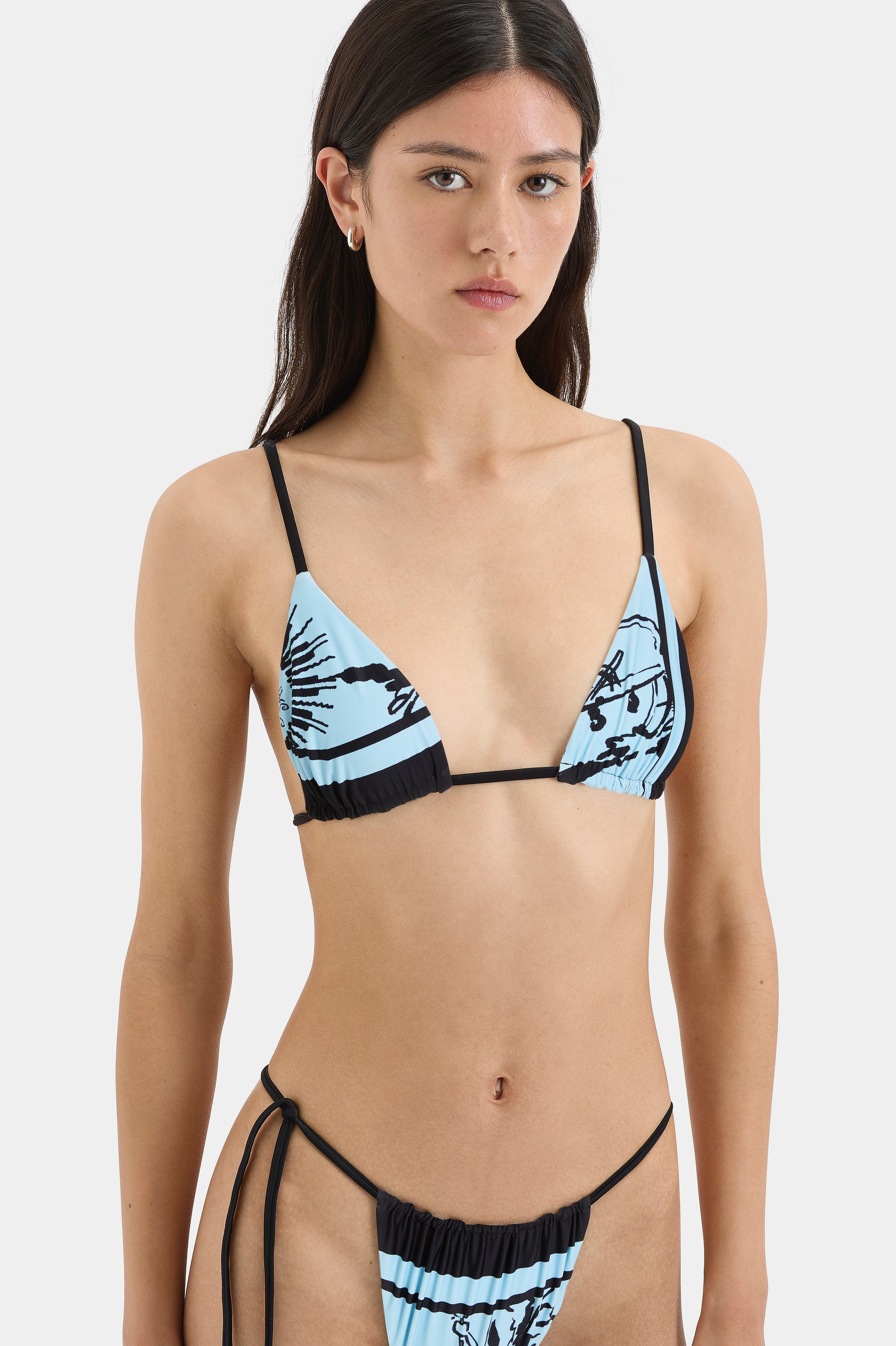 Sausalito String Triangle Top - Sexy Bikini Top for Women, Adjustable Straps & Comfortable Fit - Perfect for Beach, Pool, Summer Vacation & Swimwear Fashion