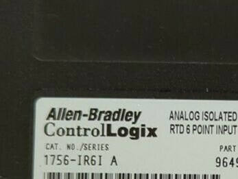 New 1756-IR6I Analog Input Module by AB PLC - Industrial Automation & Control Systems for Manufacturing & Process Applications