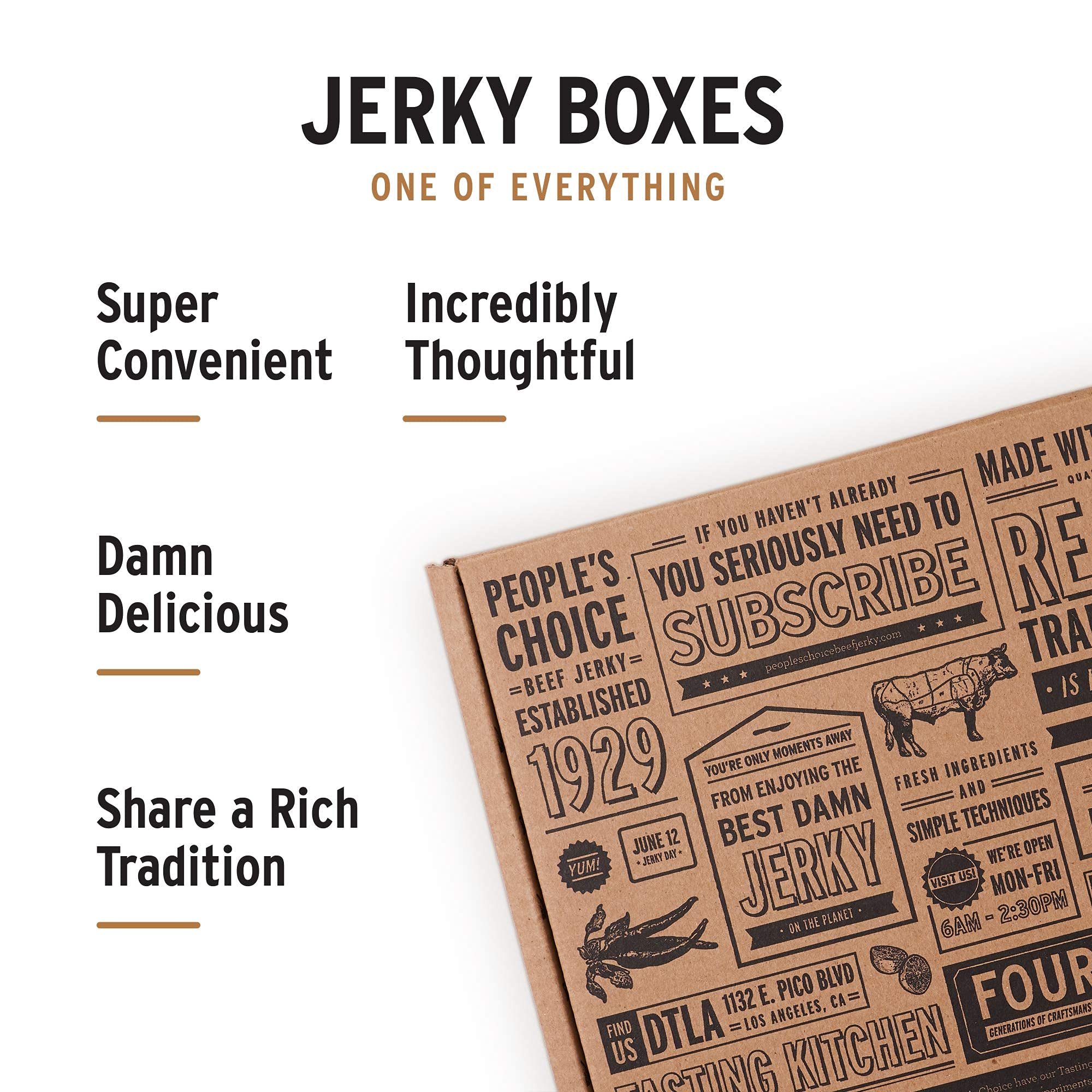 Premium Beef Jerky Variety Pack - 12 Bags of Gourmet Meat Snacks | High Protein Snacks for Men, Military Care Packages & Christmas Gifts | Perfect for Outdoor Adventures, Road Trips & Office Snacking