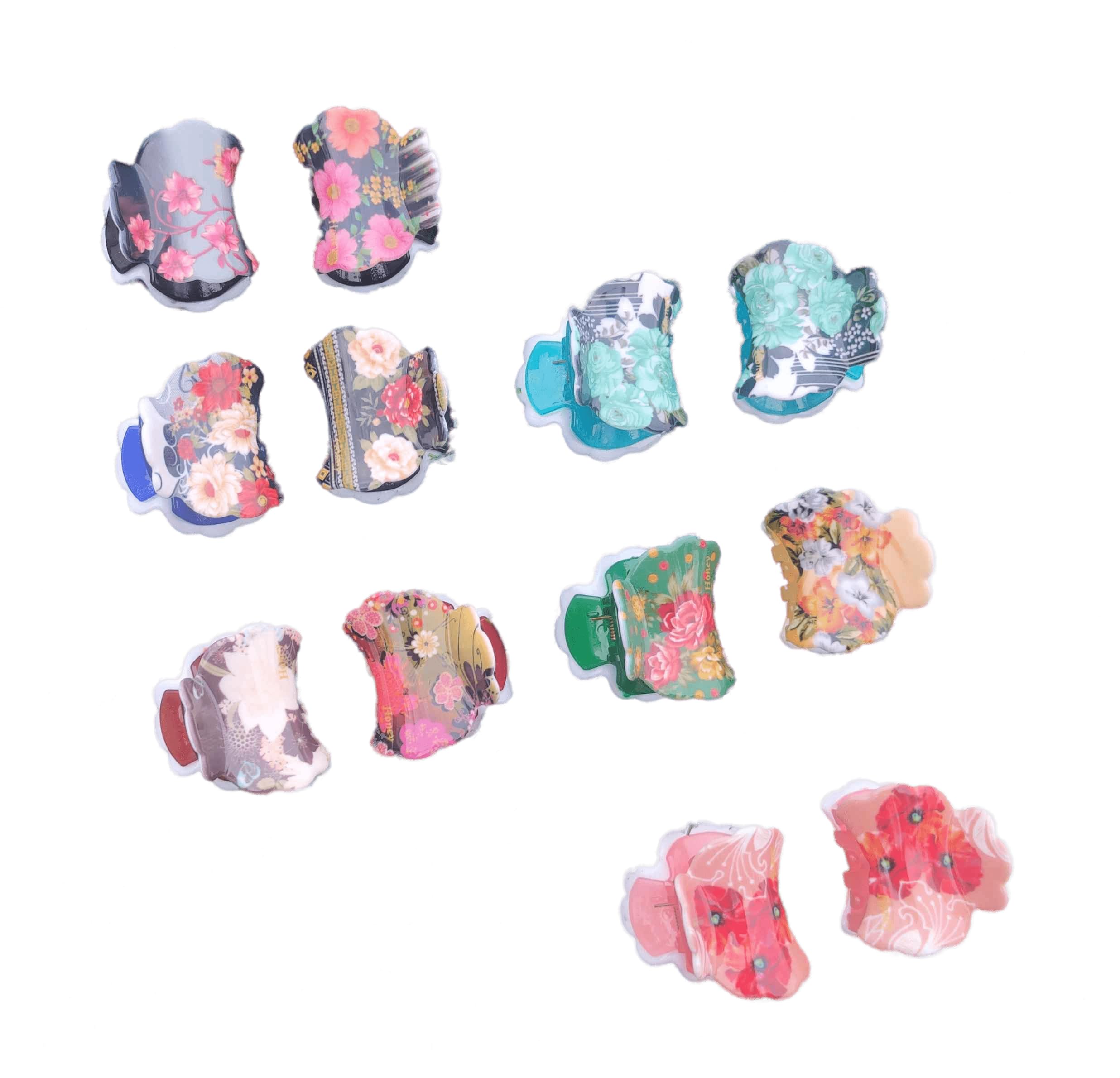 Stylish Medium Hair Clips for Women - 3 Pack Hair Clutches & Accessories for Women & Girls (Random Colors) - Perfect for Parties, Weddings & Everyday Styling