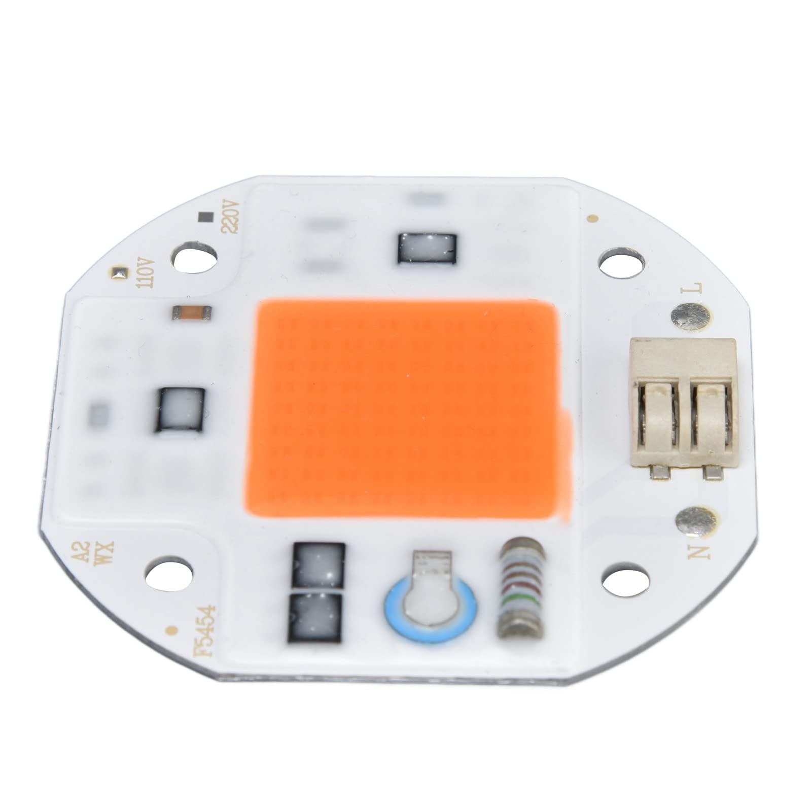 High-Speed Heat Dissipation 50W LED COB Chip Light Beads - 380-800nm High Brightness, Low Light Attenuation for DIY Modeling & Traffic Lighting - Perfect for Home Decoration, Stage Lighting, and Outdoor Signage
