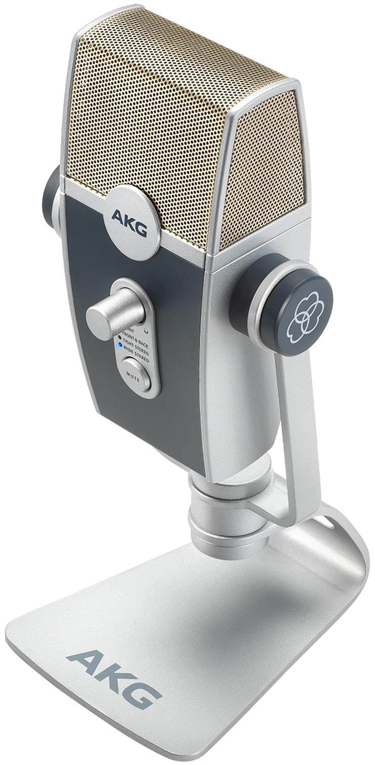 AKG Lyra USB Microphone & K371 Headphones Bundle with Ableton Live 10 Lite - Professional Streaming, Podcasting & Music Recording Kit for Content Creators, Gamers & Musicians