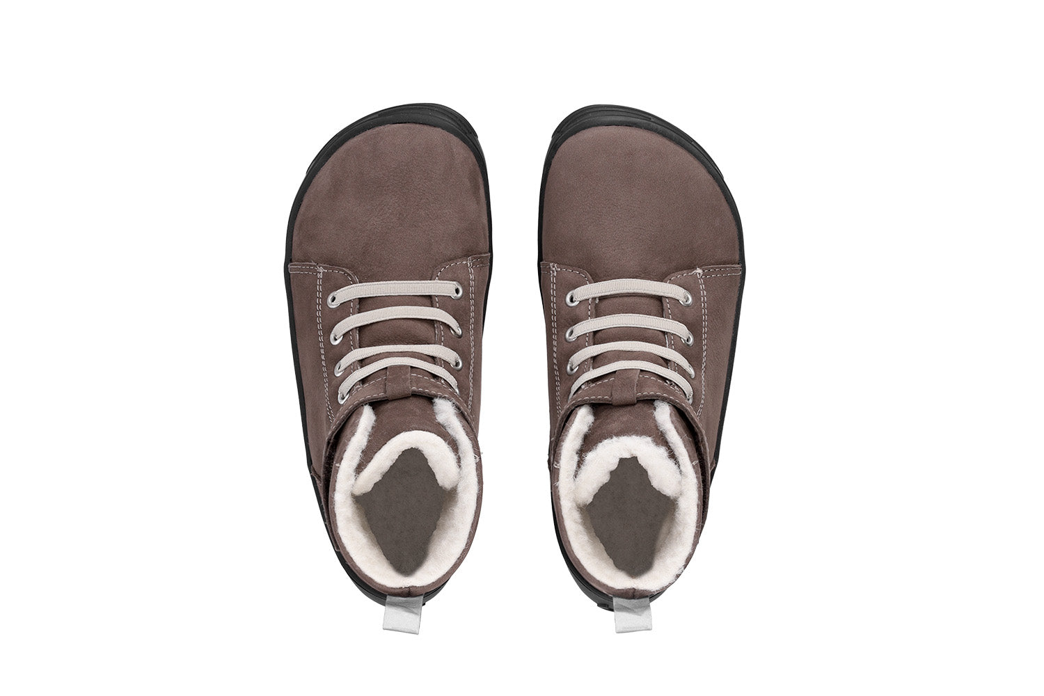Barefoot Shoes for Kids - Be Lenka Winter Boots in Chocolate Brown | Waterproof & Warm for Outdoor Play, Snow, and Winter Activities