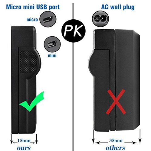 Leica V-Lux 1 Digital Camera Micro USB Charger - Fast Charging Battery Pack Replacement - Perfect for Travel, Photography & Outdoor Adventures