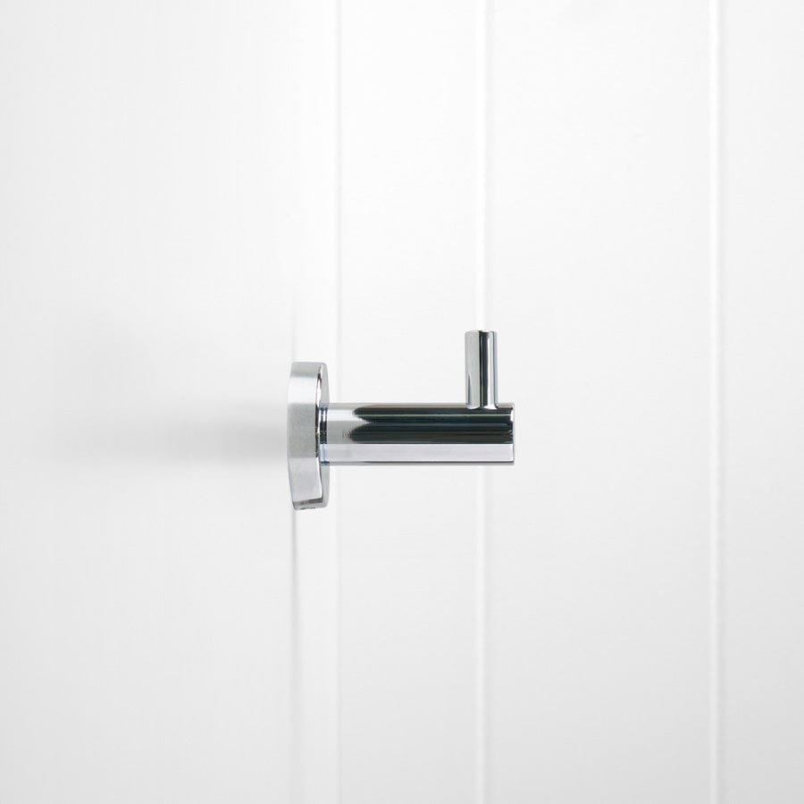 Stainless Steel Robe Hook - Chrome Bathroom Wall Hook for Towels, Robes & Coats - Perfect for Bathroom, Bedroom & Closet Organization