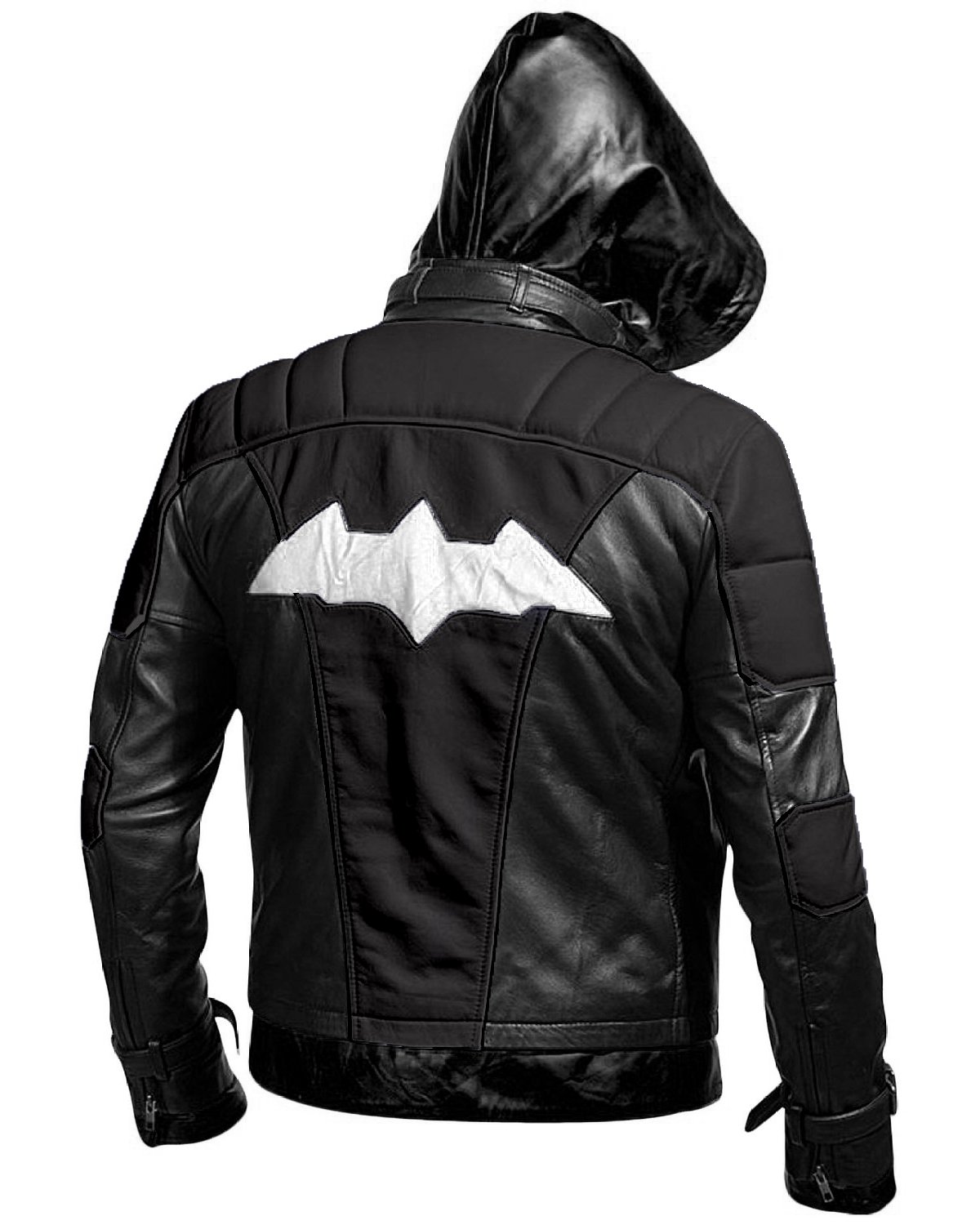 Stylish Black Hooded Men's Vest Jacket 2-in-1 - Sizes S to 5XL - Perfect for Outdoor Activities & Urban Fashion