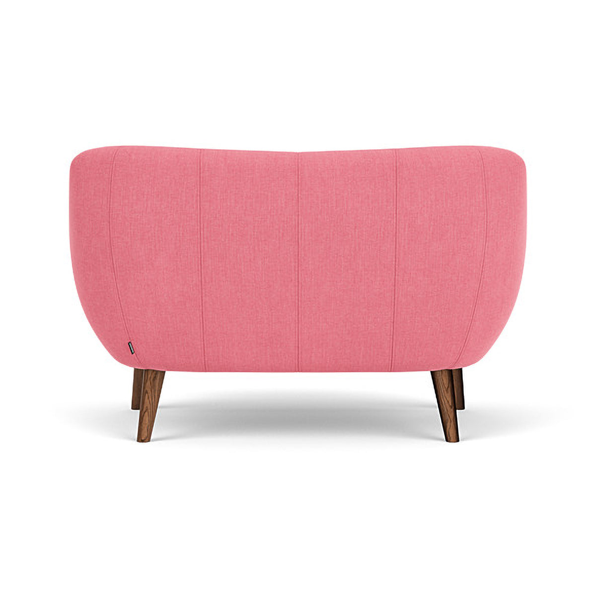 Herman Fabric 2 Seater Sofa - Modern Living Room Couch for Small Spaces, Apartment & Home Decor - Comfortable Loveseat with Soft Upholstery for Relaxing, Entertaining & Cozy Lounging