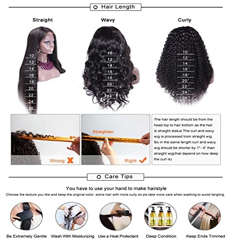 200 Density Machine-Made Human Hair Wig with Bangs - Brazilian Remy Short Curly Wig for Women (16 Inch) | Natural Look for Daily Wear & Cosplay