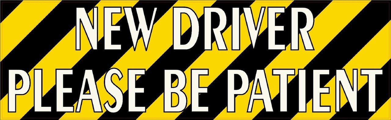 StickerTalk New Driver Car Magnet - 10