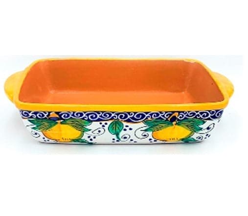 Italian Ceramic Oven Casserole Dish - Durable & Stylish Bakeware for Lasagna, Casseroles & Roasts | Perfect for Family Dinners & Holiday Cooking