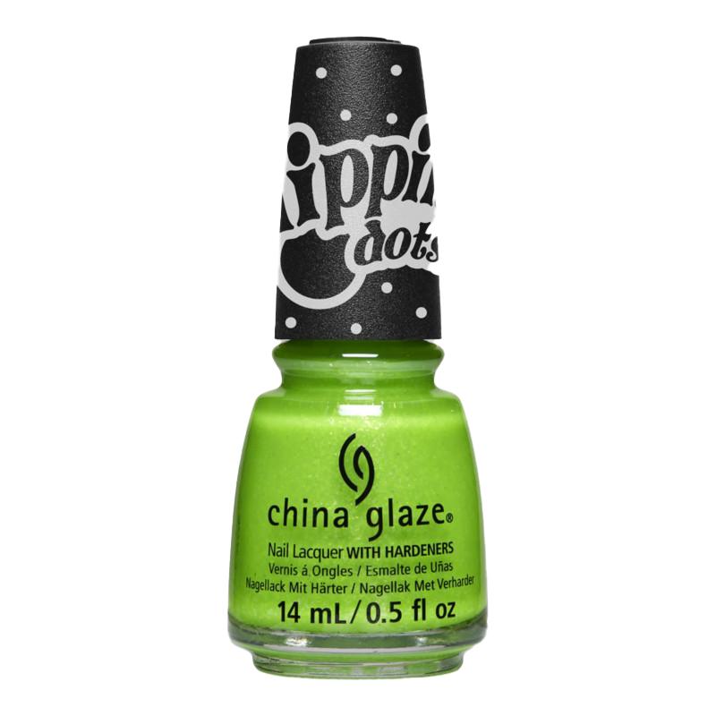 China Glaze Frosty Lime Nail Polish - 0.5 oz (85213) - Long Lasting, High Shine Green Nail Lacquer for Manicures & Pedicures