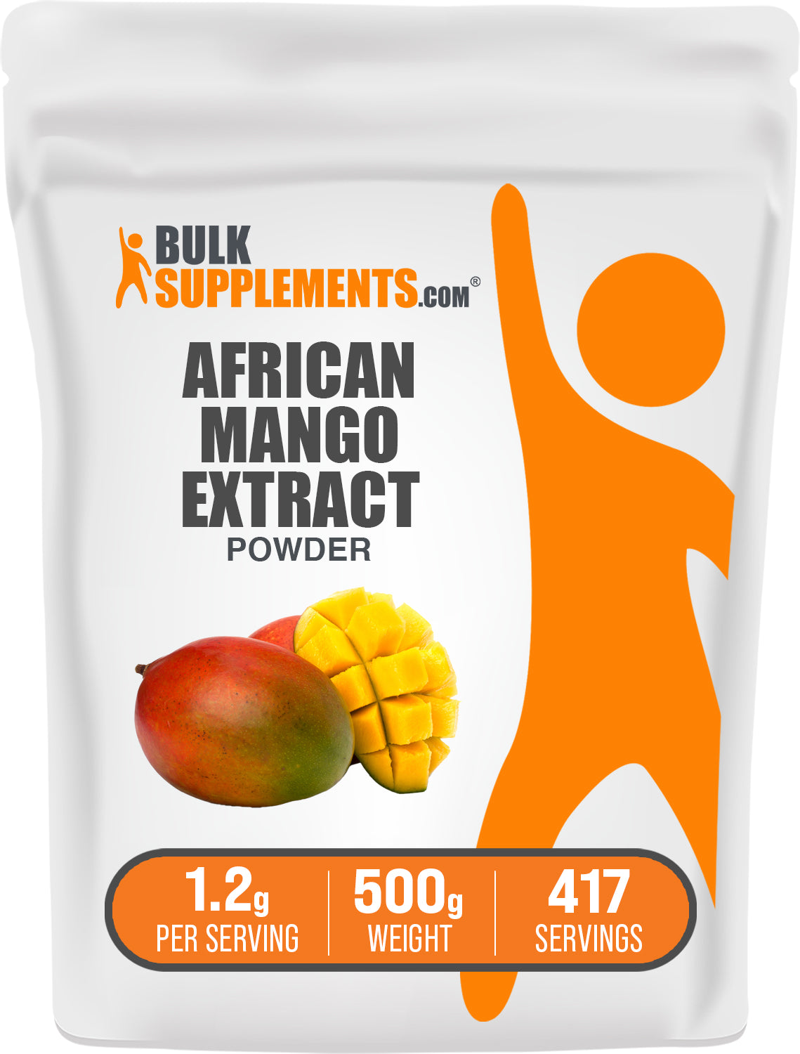 Premium African Mango Extract Powder for Weight Loss & Metabolism Boost - Natural Dietary Supplement for Detox & Energy - Perfect for Smoothies, Shakes & Wellness Routines