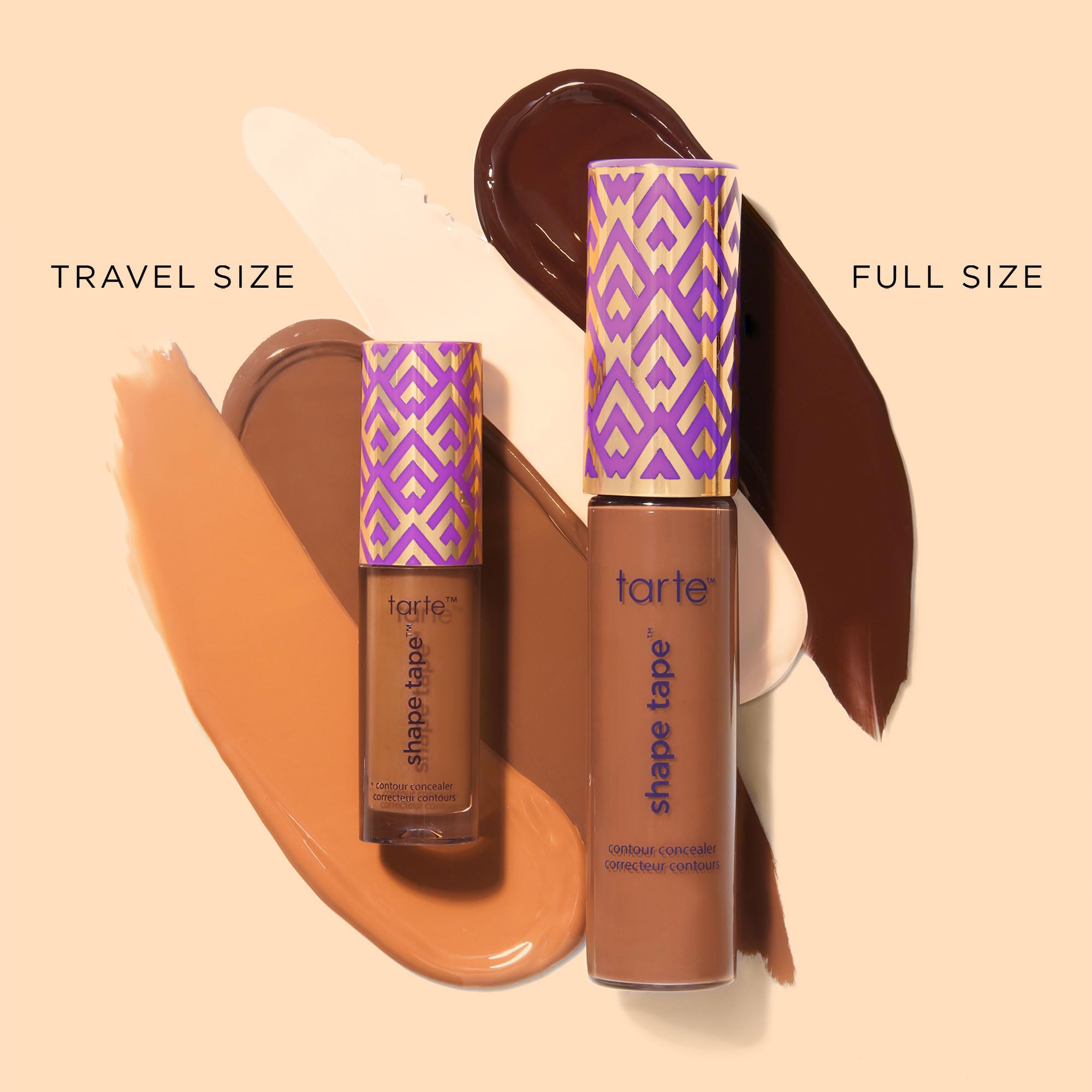 Tarte Shape Tape Full-Coverage Concealer - 20S Light Sand (For Light Skin with Warm Golden Undertones) - Travel Size - Perfect for On-the-Go Touch Ups & Flawless Makeup Looks