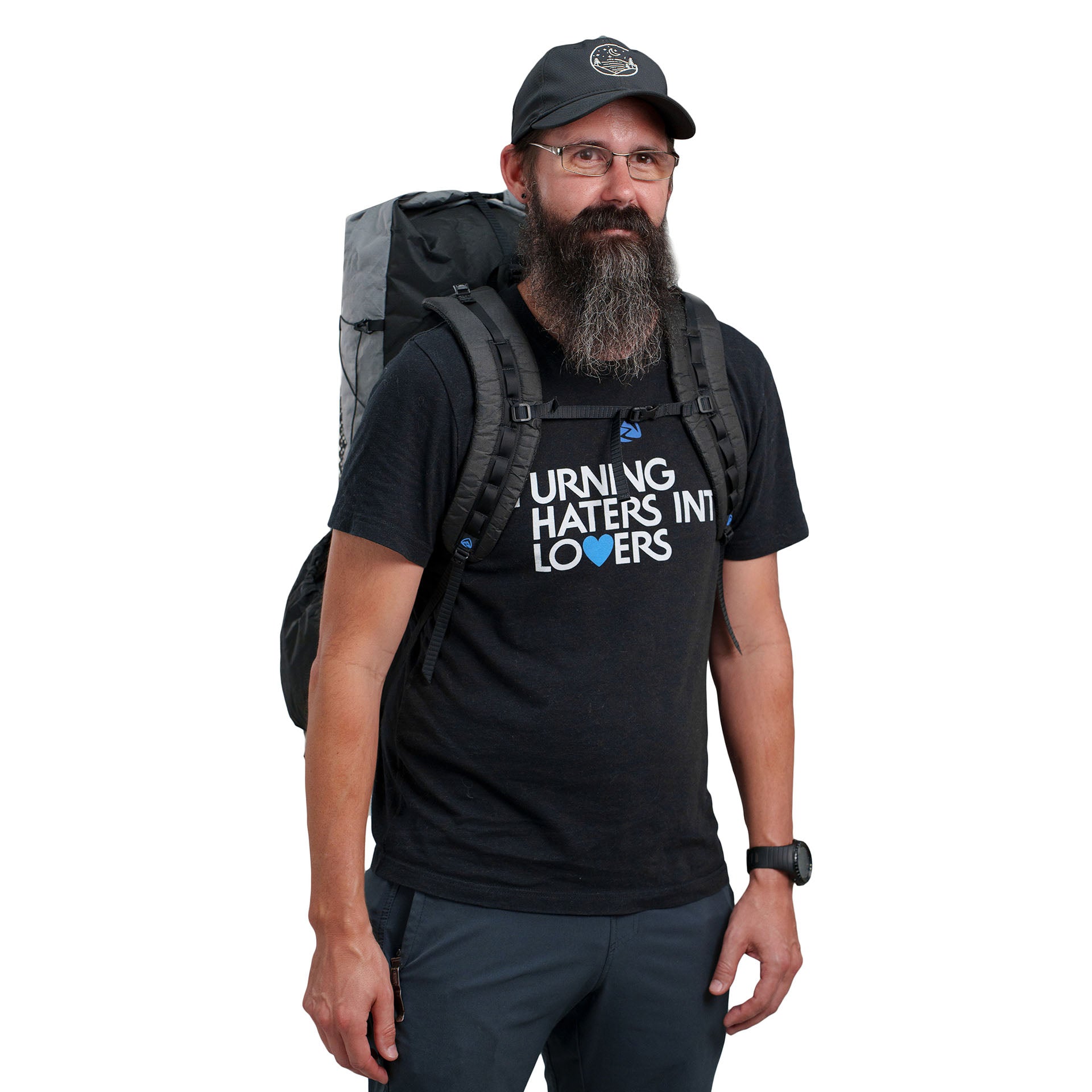 Super Nero Ultra 50L Waterproof Hiking Backpack - Lightweight Travel Backpack for Men & Women - Perfect for Camping, Trekking, and Outdoor Adventures