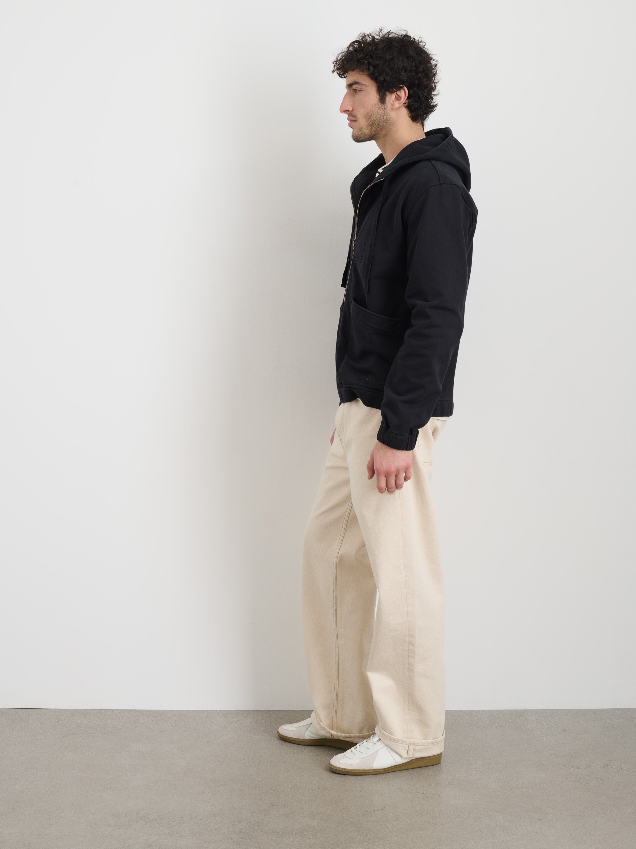Men's Fleece Zip-Up Hoodie - Soft & Warm Winter Jacket for Running, Gym & Outdoor Activities