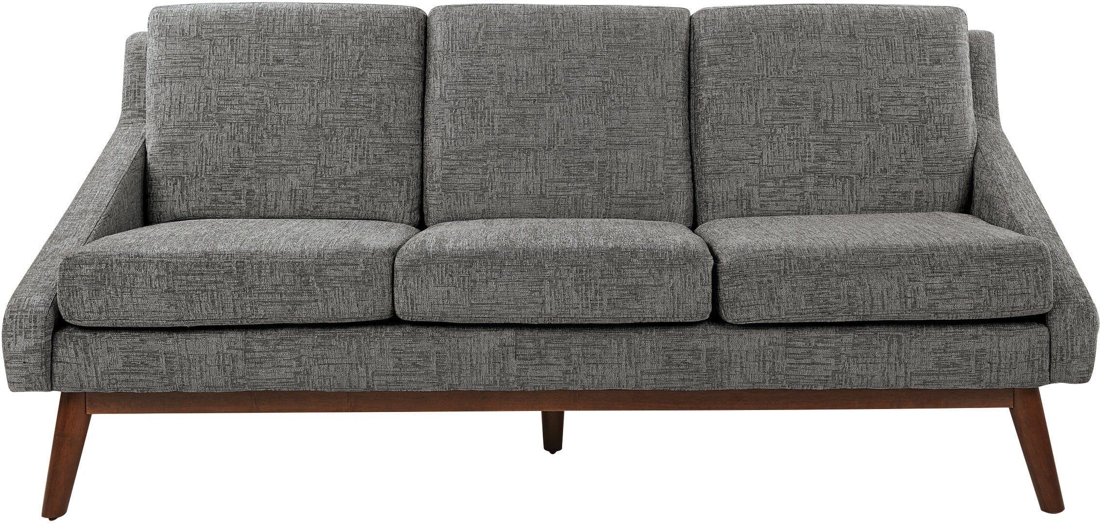 Office Star Mid Century Modern Sofa [SL4433R] - Stylish & Comfortable Office & Home Furniture for Living Room, Lounge & Workspace