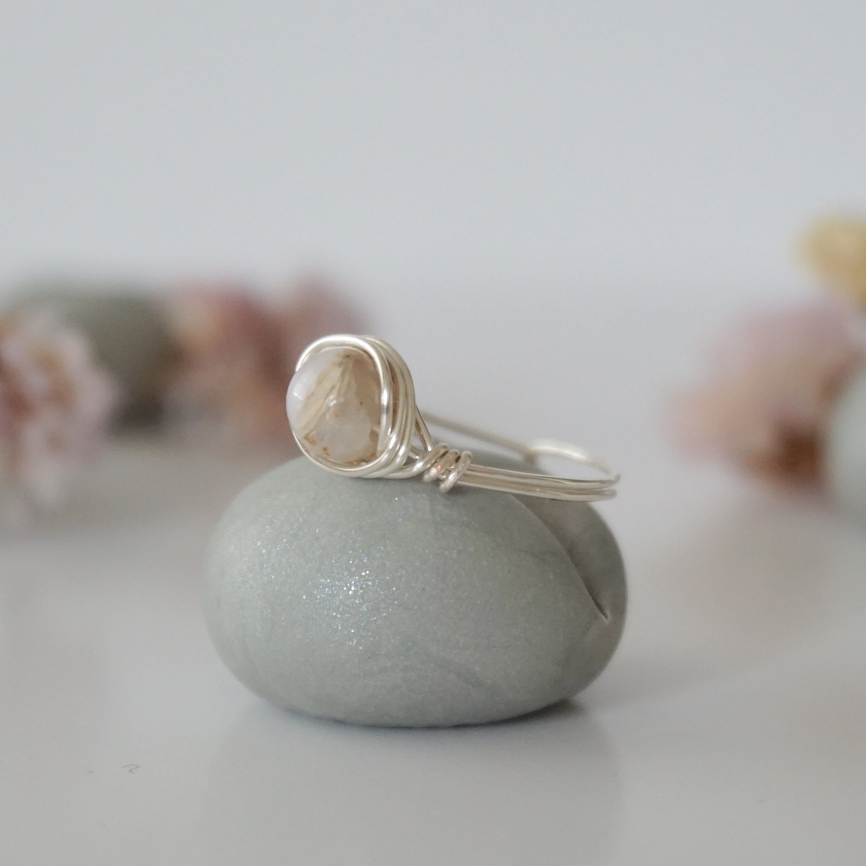 Peruvian Opal Birthstone Ring - Dainty & Elegant Jewelry for Women - Perfect for Gifts, Anniversaries, and Everyday Wear