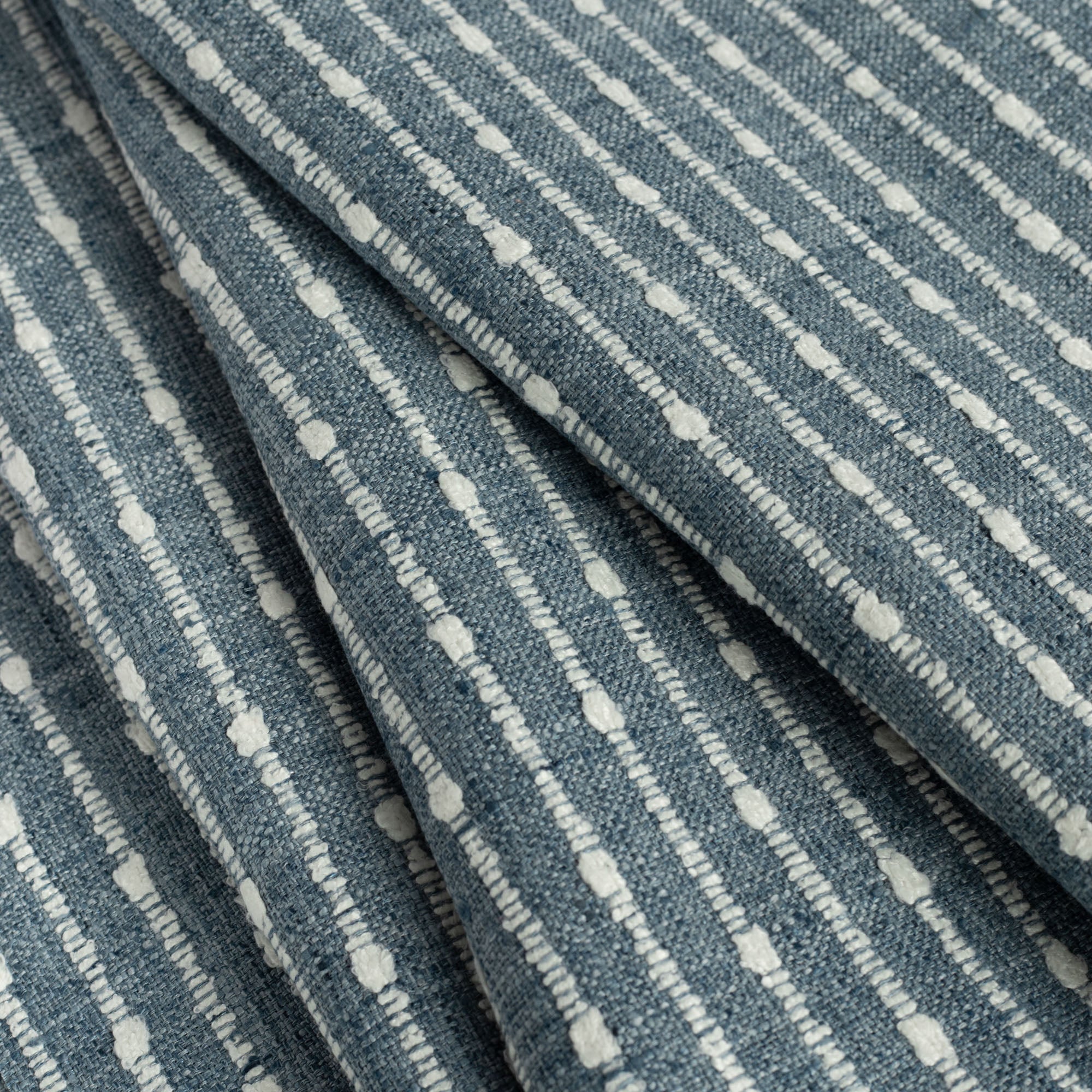 Premium Arren Stripe Fabric - Soft Chambray Cotton Material for Clothing & Home Decor | Perfect for Shirts, Dresses, Curtains & DIY Sewing Projects