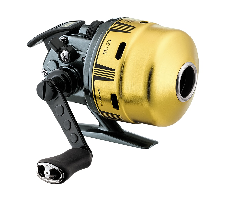 Daiwa 22 Goldcast Spincasting Fishing Reel - Lightweight Saltwater & Freshwater Reel for Bass, Trout, and Panfish Fishing | Perfect for Shoreline, Boat, and Kayak Angling