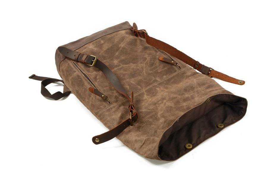 Women's Canvas Backpack Purse - Lightweight Unisex Shoulder Bag for Travel, School & Everyday Use