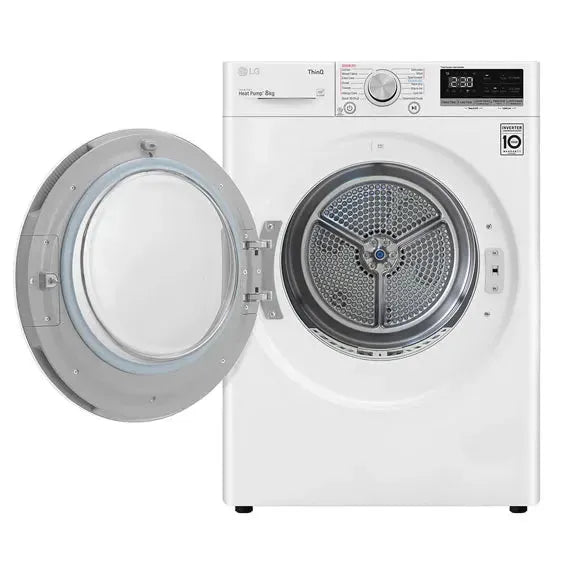 LG 8kg Heat Pump Dryer - Energy Efficient, Quiet Operation, White | Perfect for Small Families & Apartments | Fast Drying with Low Energy Consumption