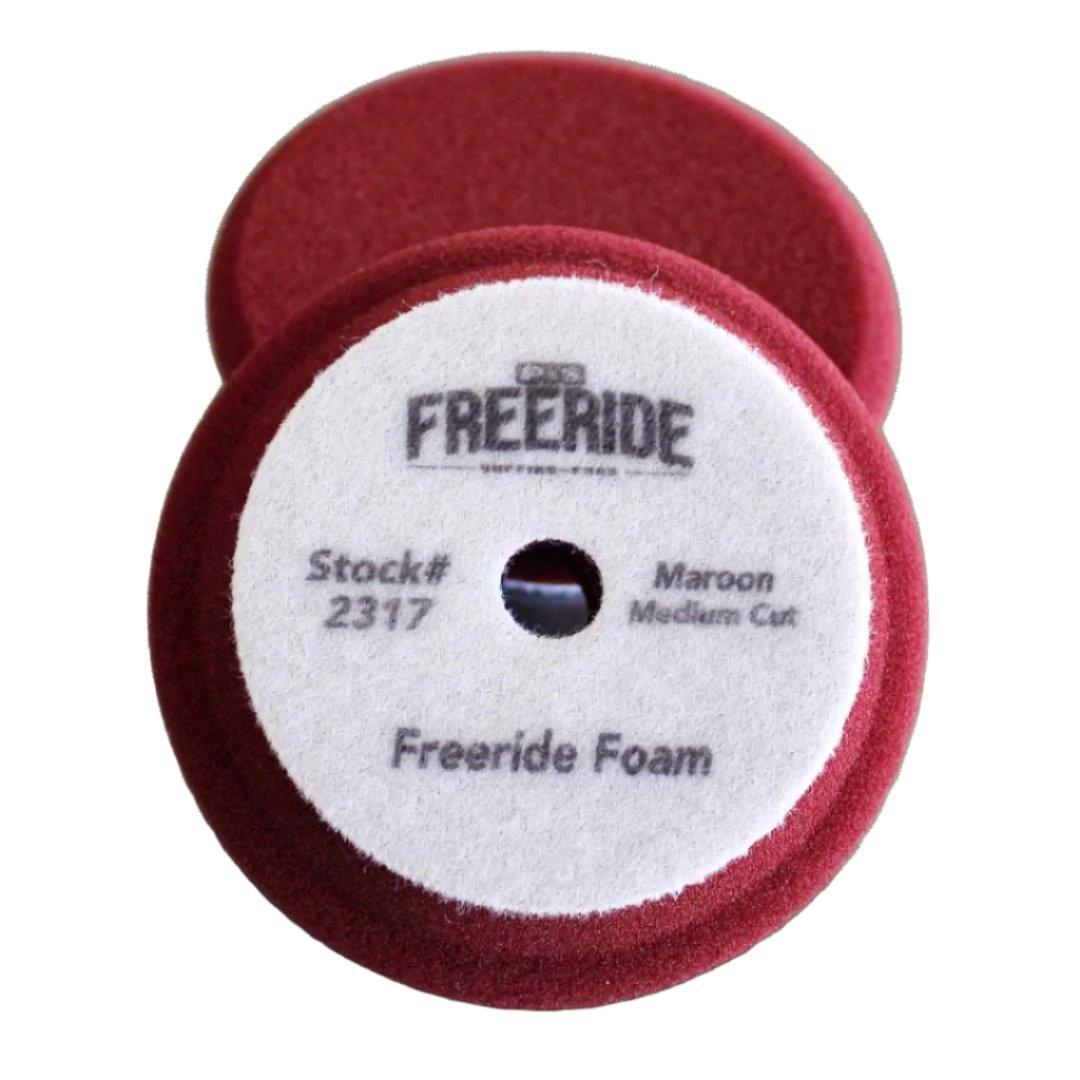 P&S DB Freeride Foam Maroon Pad - Medium Cut Protective Gear for Snowboarding & Extreme Sports | Impact Absorption & Comfort for Riders